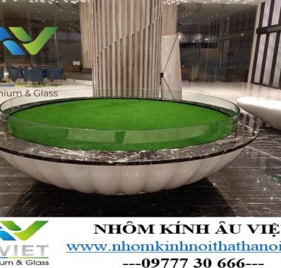 Kính uốn cong trang trí