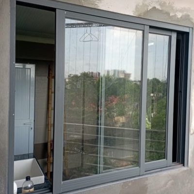 Cửa sổ 2 cánh mở trượt hệ nhôm Xingfa Cửa sổ 2 cánh mở trượt hệ nhôm Xingfa