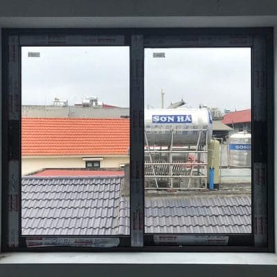 Cửa sổ mở trượt 2 cánh nhôm Xingfa Cửa sổ mở trượt 2 cánh nhôm Xingfa