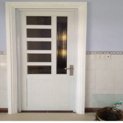Cửa nhôm Việt Pháp màu trắng Cửa nhôm Việt Pháp màu trắng