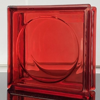 Gạch kính mặt trời màu xám 190x190x80mm AVSING