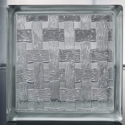 Gạch kính gấm thêu 190x190x80mm AVSING