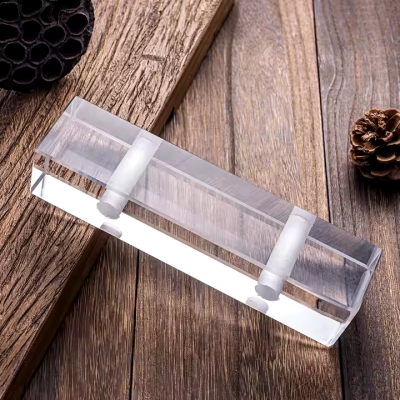 Gạch kính trơn mờ khoan lỗ ngắn 200x100x50mm AVSING