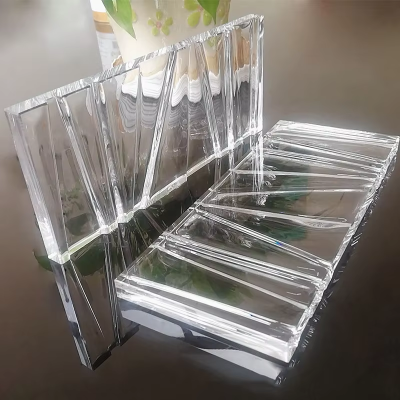 Gạch kính treo họa tiết lá cỏ AVSING