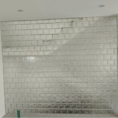 Bức tường gạch kính vân mây vuông AVSING