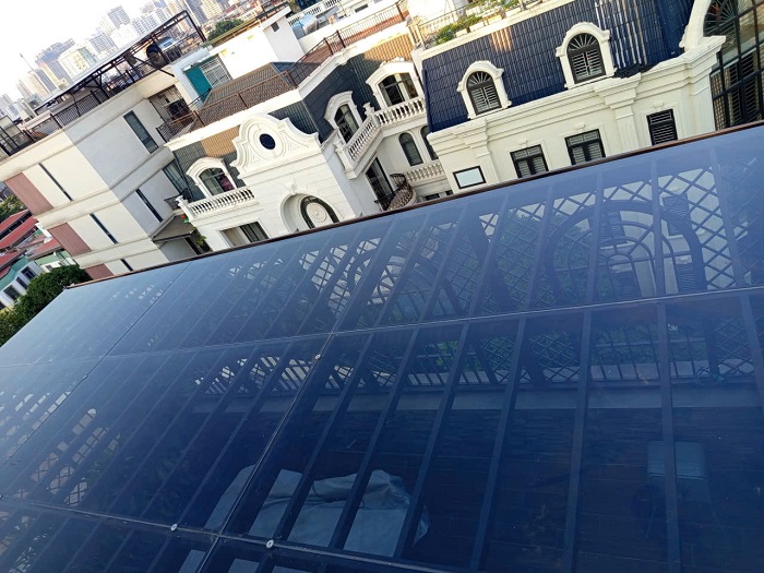 Vì sao nên làm mái kính cường lực dán Vì sao nên làm mái kính cường lực dán