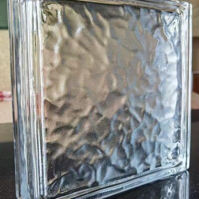 Gạch kính vân mây mờ khối rỗng 190x190x50mm AVSING