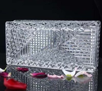 Gạch kính mờ rỗng 200x100x50mm