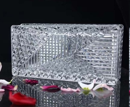 Gạch kính mờ rỗng 200x100x50mm Gạch kính mờ rỗng 200x100x50mm