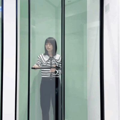 Phụ kiện cabin Slim 2 cánh xếp gấp hiện đại gọn gàng